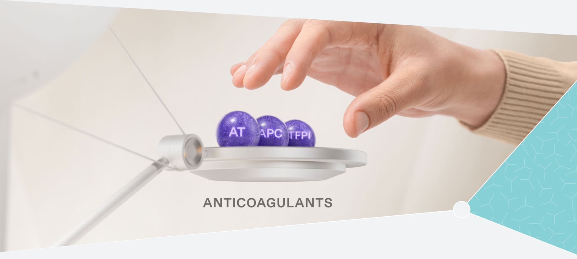 A hand removing purple balls from a scale